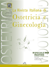 Copertina de La Rivista Italiana di Ostetricia e Ginecologia n. 8