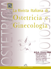 Copertina de La Rivista Italiana di Ostetricia e Ginecologia n. 9