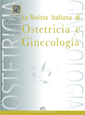 Copertina de La Rivista Italiana di Ostetricia e Ginecologia n. 2