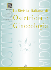 Copertina de La Rivista Italiana di Ostetricia e Ginecologia n. 13