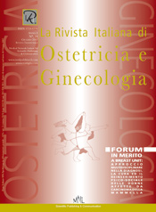 Copertina de La Rivista Italiana di Ostetricia e Ginecologia n. 14
