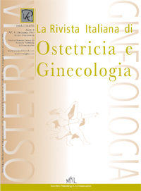Copertina de La Rivista Italiana di Ostetricia e Ginecologia n. 4