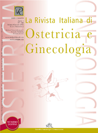 Copertina de La Rivista Italiana di Ostetricia e Ginecologia n. 5-6